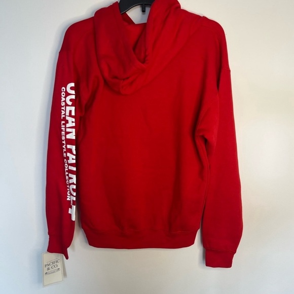 Ocean Patrol Seaside Heights NJ Red Hoodie Jersey Shore - Picture 2 of 9